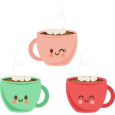 cute hot cocoa set