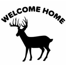 Welcome Home Reindeer Design
