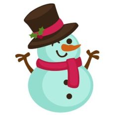 Snowman with Top Hat