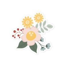 Flowers and Leaves