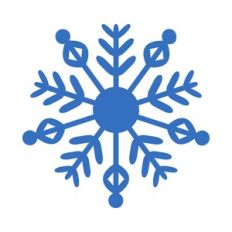 SNOWFLAKES FOR FLOWER CENTER