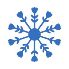 SNOWFLAKES FOR FLOWER CENTER 3