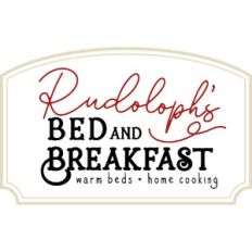 Rudolph's Bed and Breakfast Sign