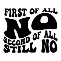 First of all no, second of all still no