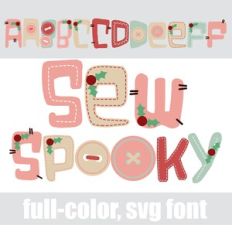 Sew Merry Color Font