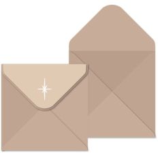 Env Nativity Star Flap