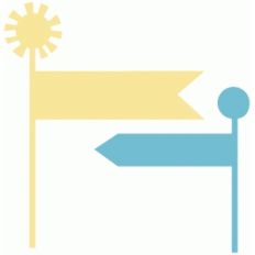 sun flag set