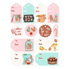 Christmas Baking Gift Tags