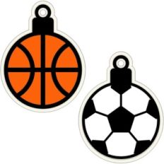 christmas ornaments sports