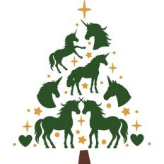Unicorn Christmas Tree