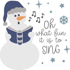 Oh What Fun It Is To Sing Snowman