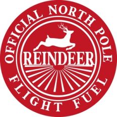 Official Reindeer Flight Fuel Label