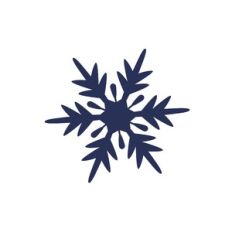 Blue Snowflake