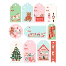Christmas Toys Gift Tags