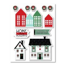 Home for the Holidays Sticker Sheet