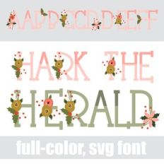 Hark the Herald Too Color Font