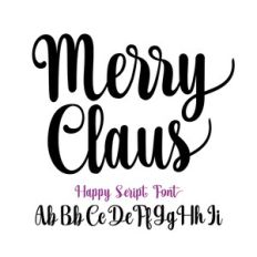 Merry Claus Font