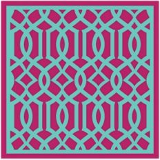 graphic pattern card