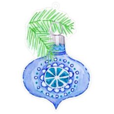 watercolor vintage ornament
