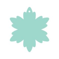Snowflake Tag