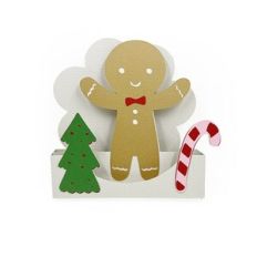 Gingerbread Box Card