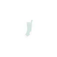 fj happy christmas mint stocking