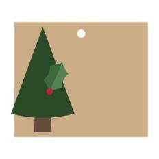 Christmas Tree Tag