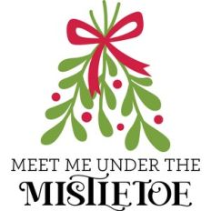 Meet me under the mistletoe