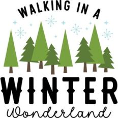 walking in a winter wonderland