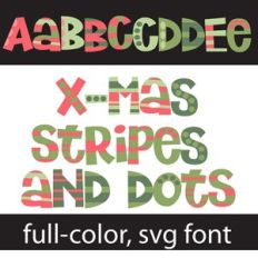 X-mas Stripes and Dots