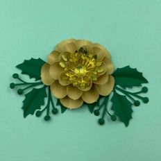 CHRISTMAS FLOWER 182 with Foliage