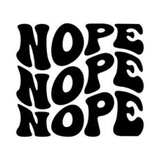 Nope, retro groovy print