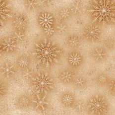 Gold Glitter Snowflake Background Pattern