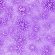 Purple Glitter Snowflake Background Pattern