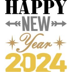 happy new year 2024 phrase