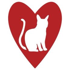 Kitty Cat Love Heart