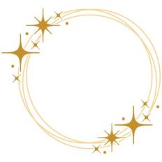 Sparkle Circle Frame