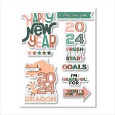New Years Sticker Sheet