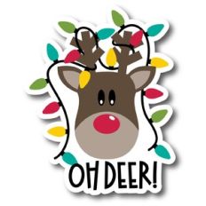 Oh Deer Sticker