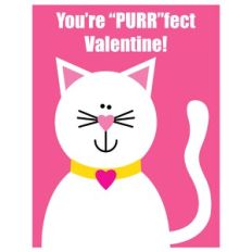 Cat Valentines Card