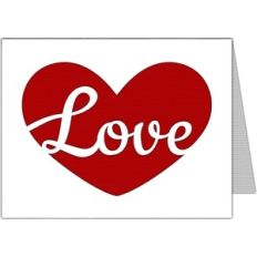 heart love card