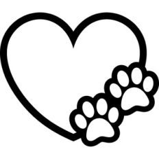 heart paws