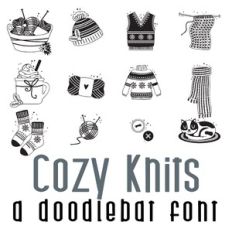 Cozy Knits Doodlebat Font