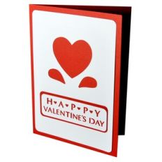 Happy Valentine’s Day - Stencil Card