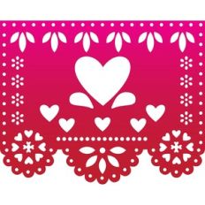 Papel Picado Heart
