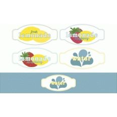 barbecue drink labels