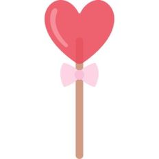 heart lollypop