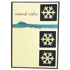 Card Kit Snowflakes Trio Band