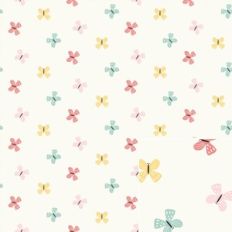 Pretty Flying Butterflies Printable Background Pattern
