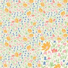 Wildflower Meadow Spring Floral Pattern Printable Background